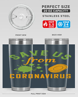 save us from coronavirus Style 24#- corona virus- Cotton Tank