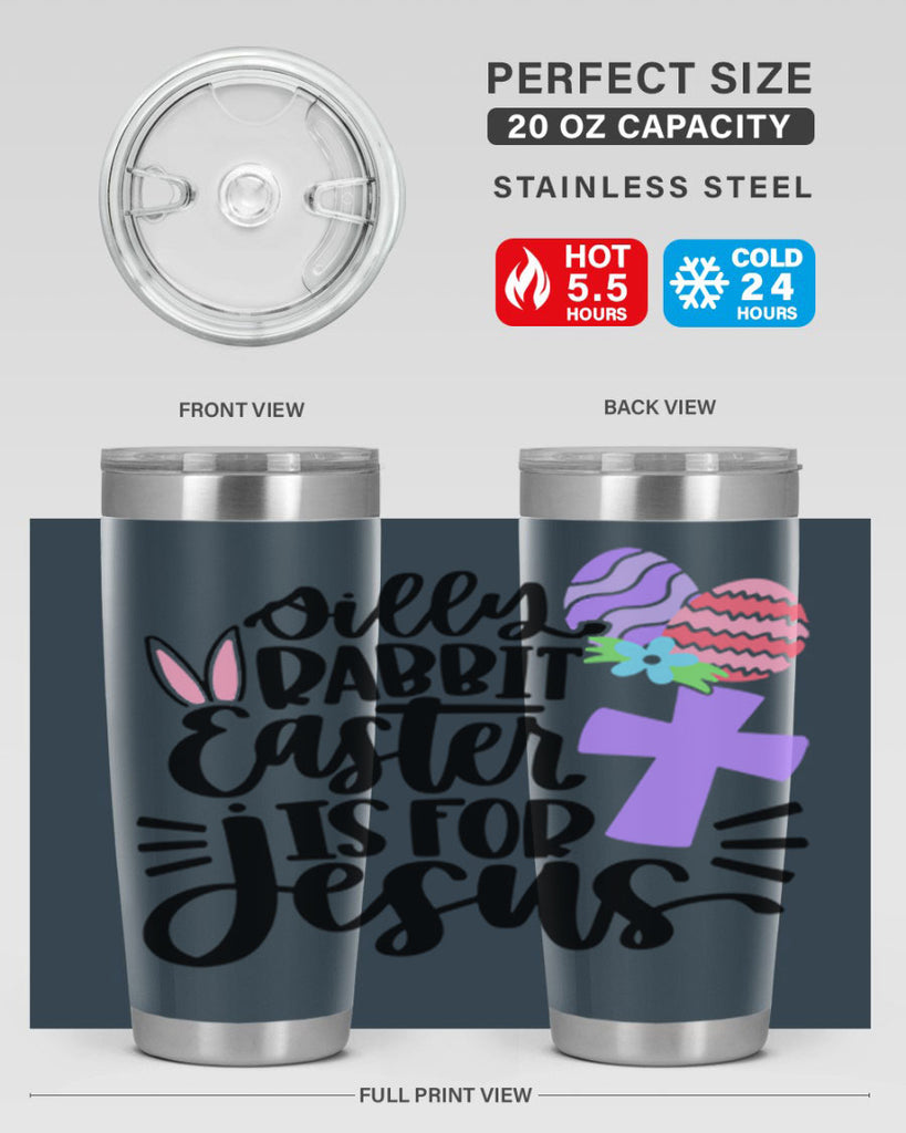 silly rabbit easter is for jesus 11#- easter- Tumbler