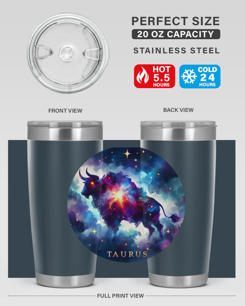 taurus 512#- zodiac- Tumbler