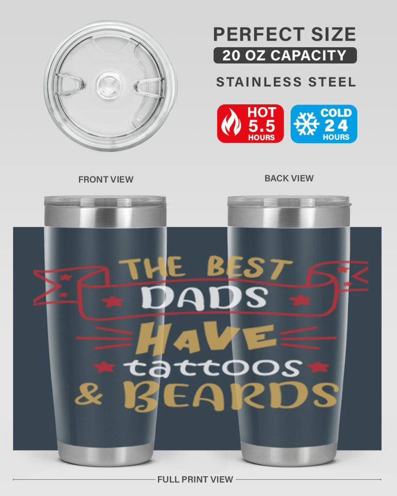 the best dads have tattoos beards 4#- fathers day- Tumbler