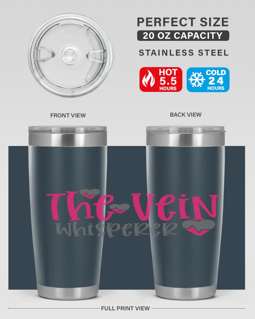 the vein whisperer Style 345#- nurse- tumbler