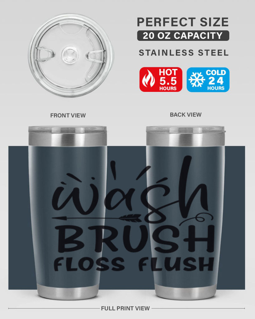 wash brush floss flush 73#- kitchen- Tumbler