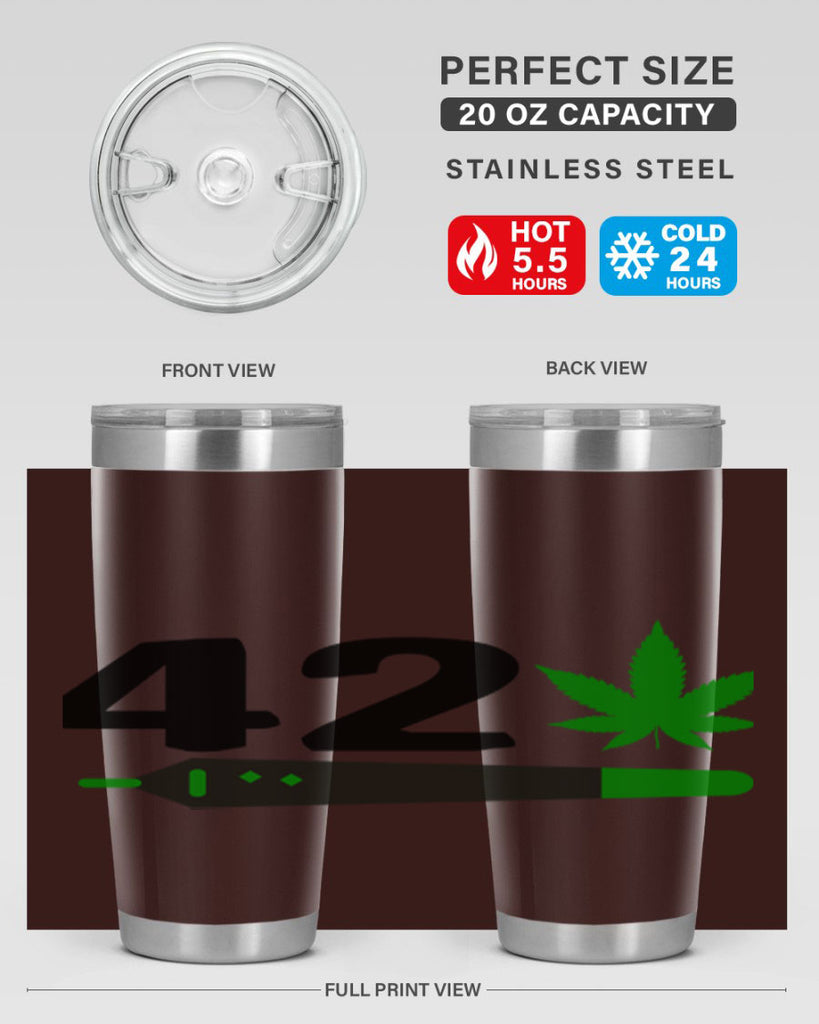 420 weed pen 3#- marijuana- Tumbler