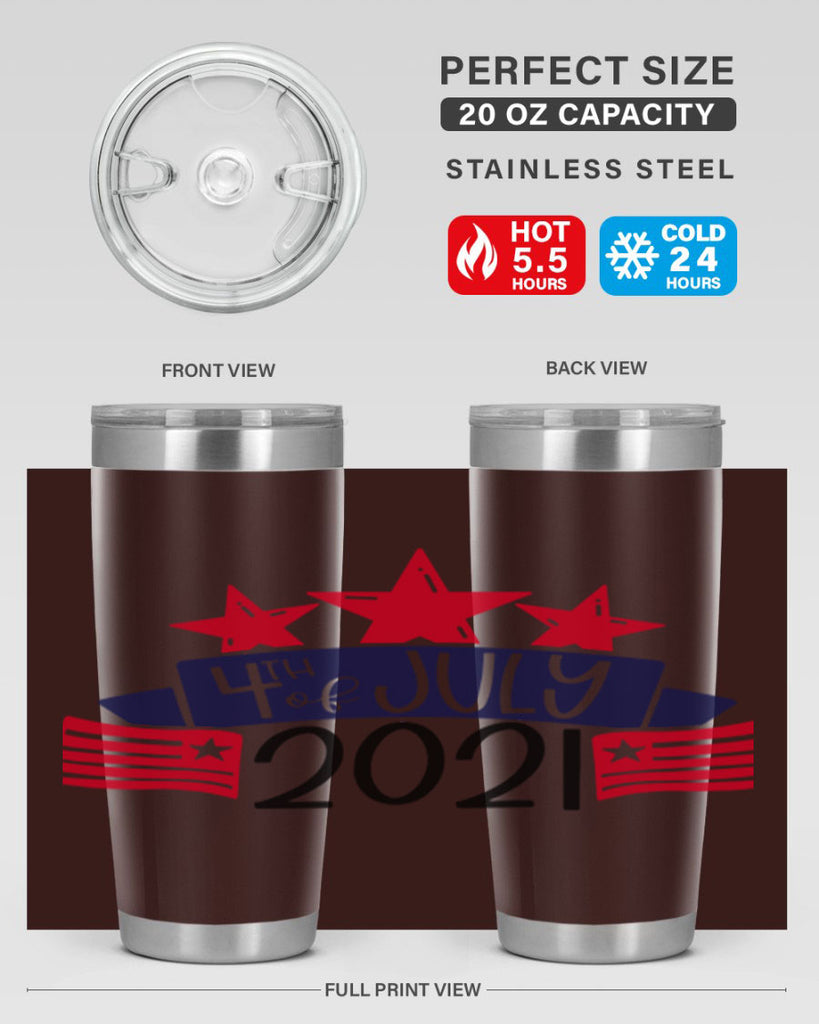 4th Of July Style 140#- Fourt Of July- Tumbler