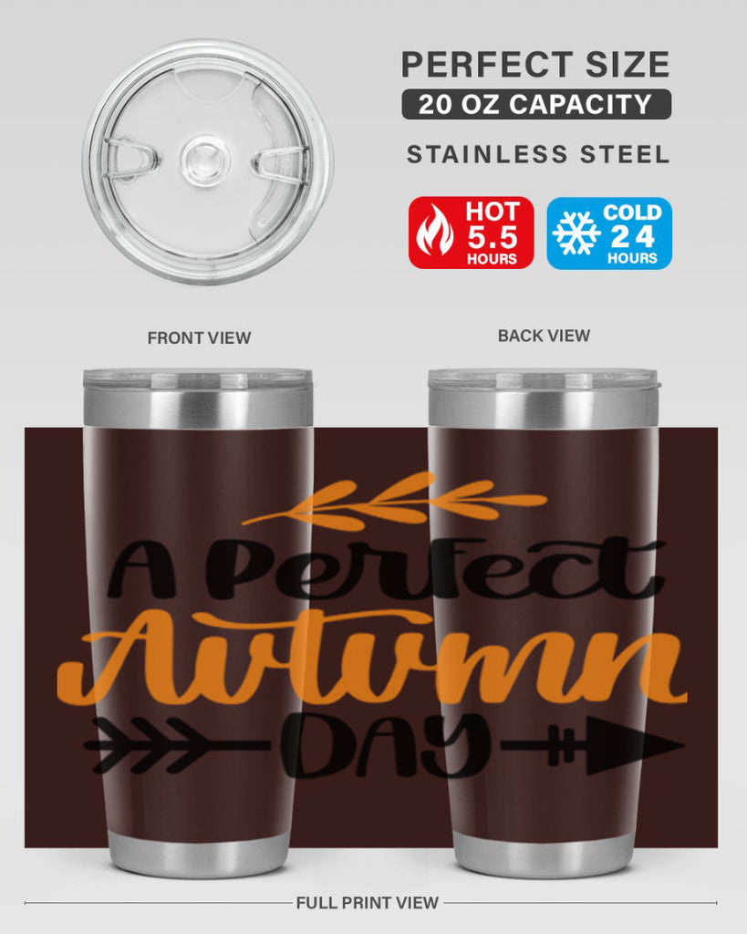 A Perfect Autumn Day 470#- fall- Tumbler