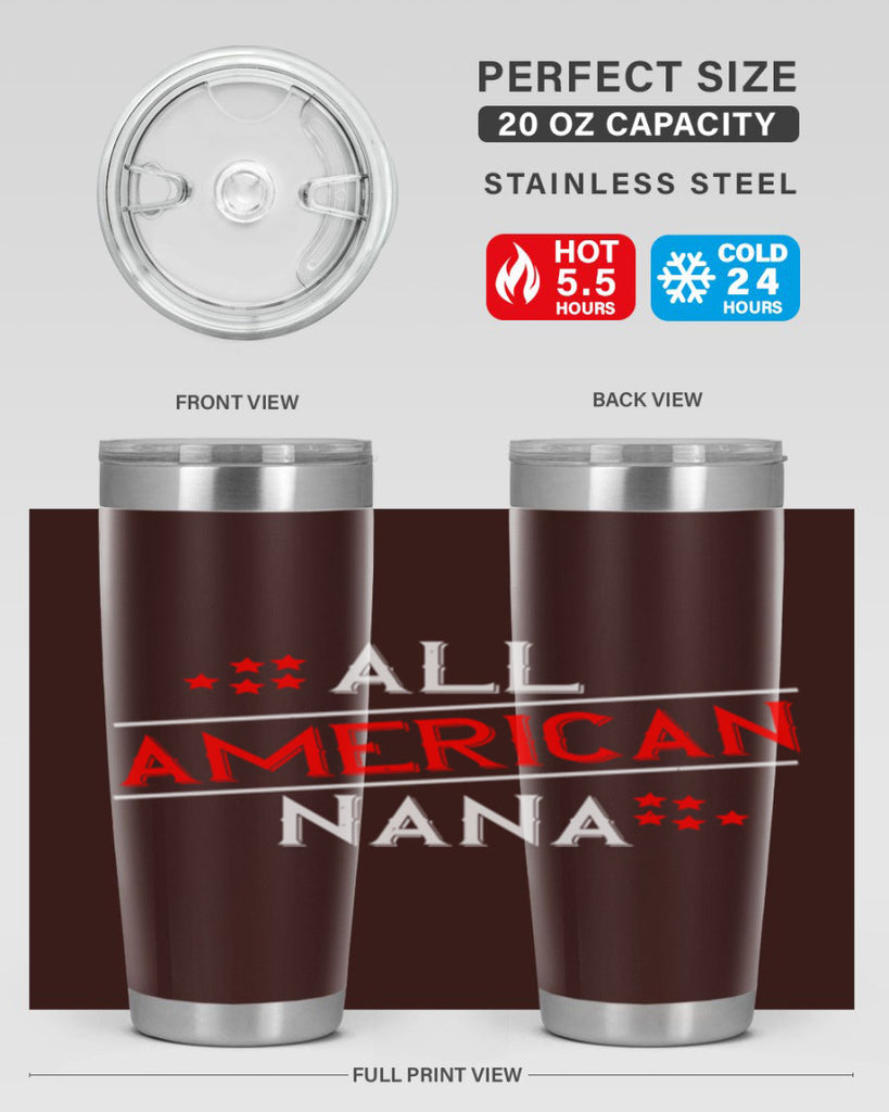 ALL american nana 110#- grandma - nana- Tumbler