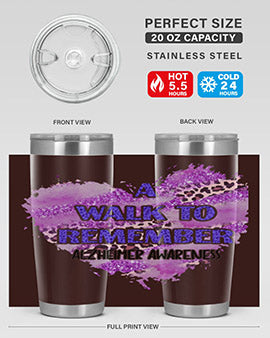 AlzheimerS Awareness A Walk To Remember 10#- alzheimers- Tumbler