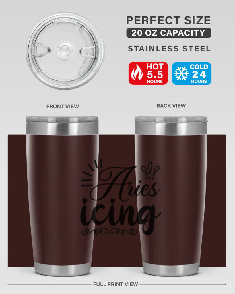 Ariesicing 105#- zodiac- Tumbler