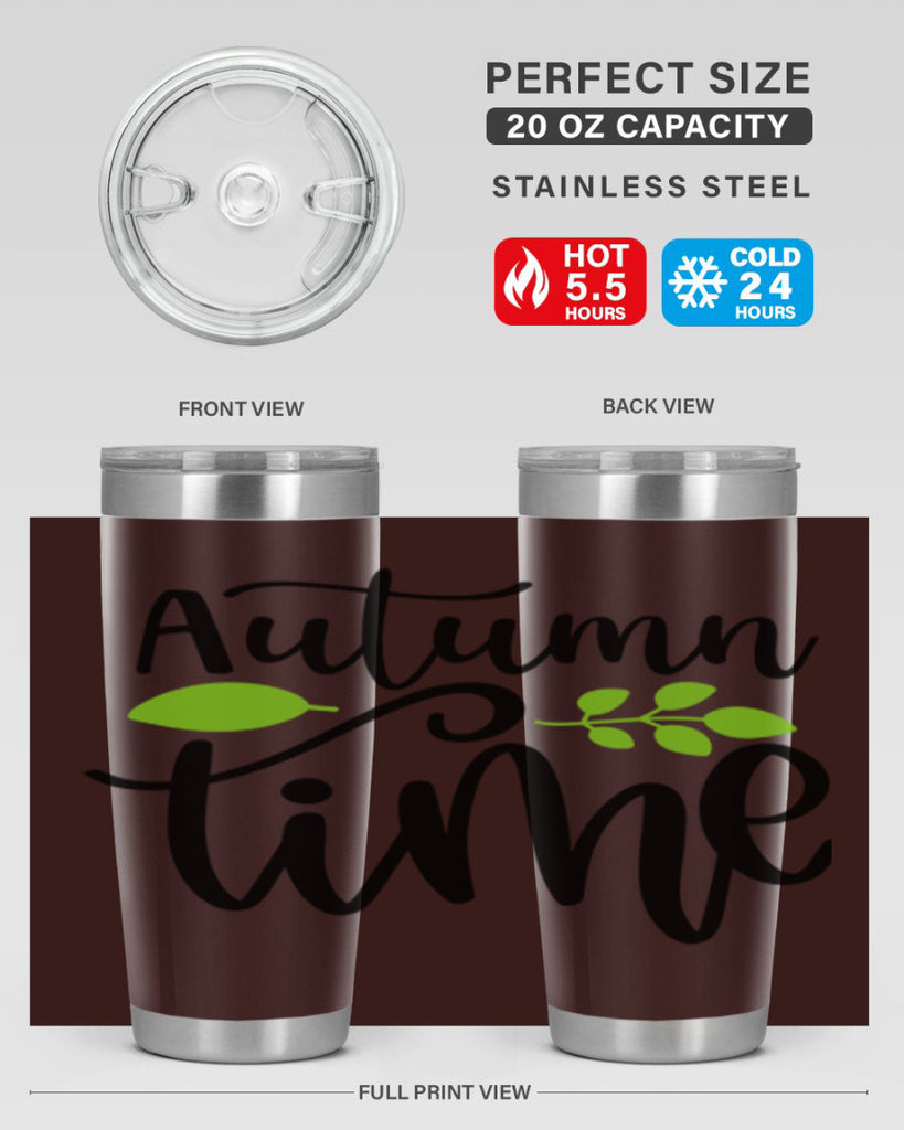 Autumn Time 35#- fall- Tumbler