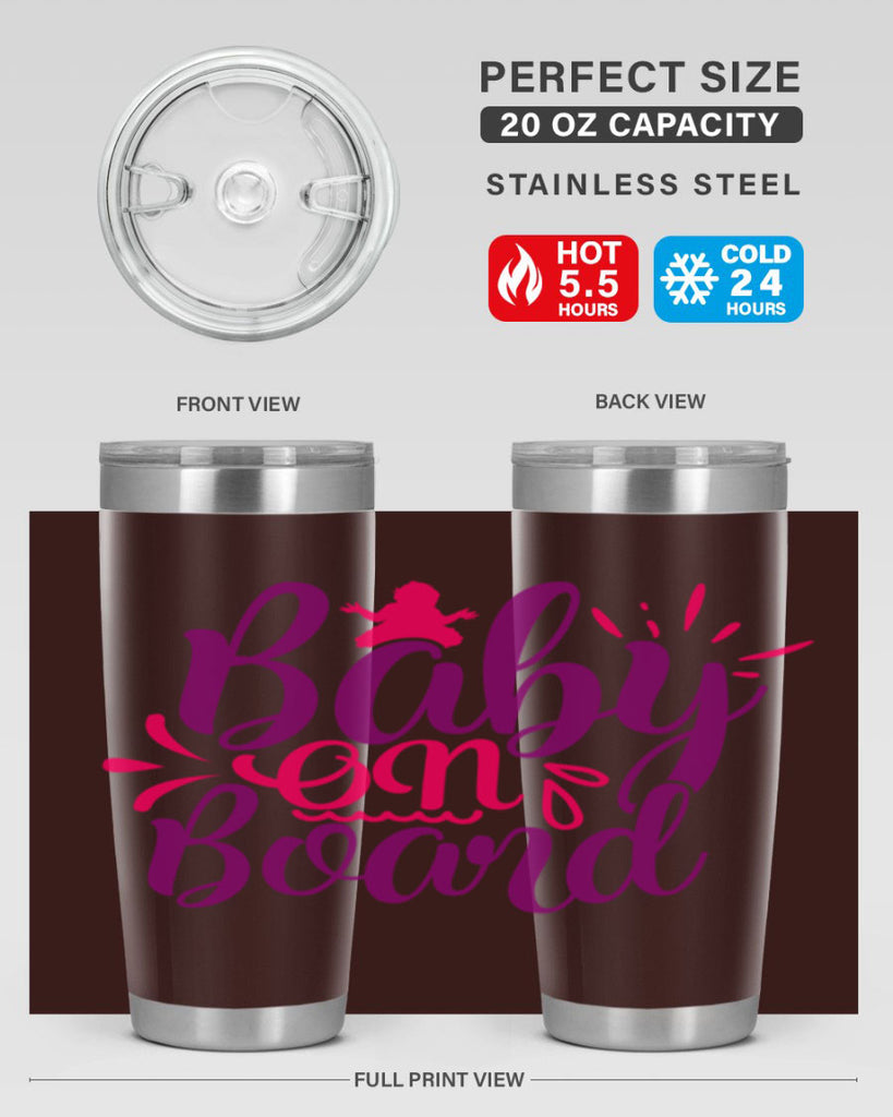 Baby On Board Style 289#- baby- tumbler