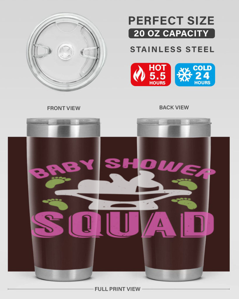 Baby shower Squad Style 152#- baby- tumbler