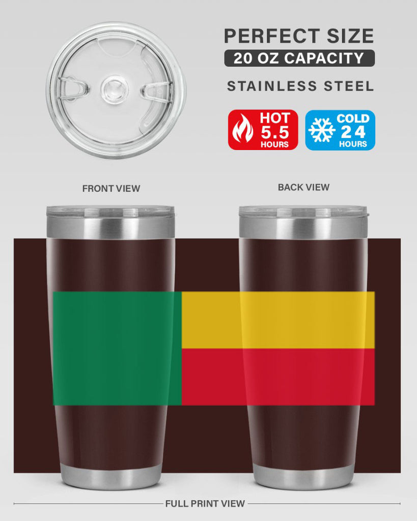 Benin 179#- world flags- Tumbler