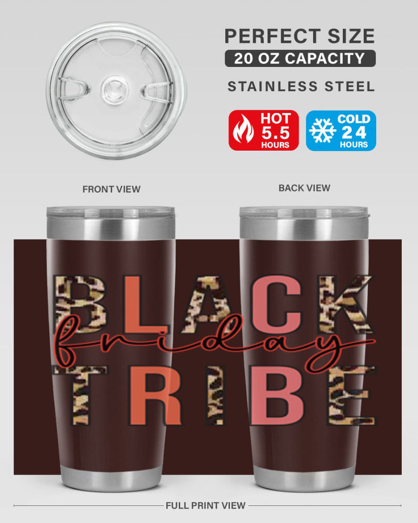 Black friday tribe 46#- fall- Tumbler