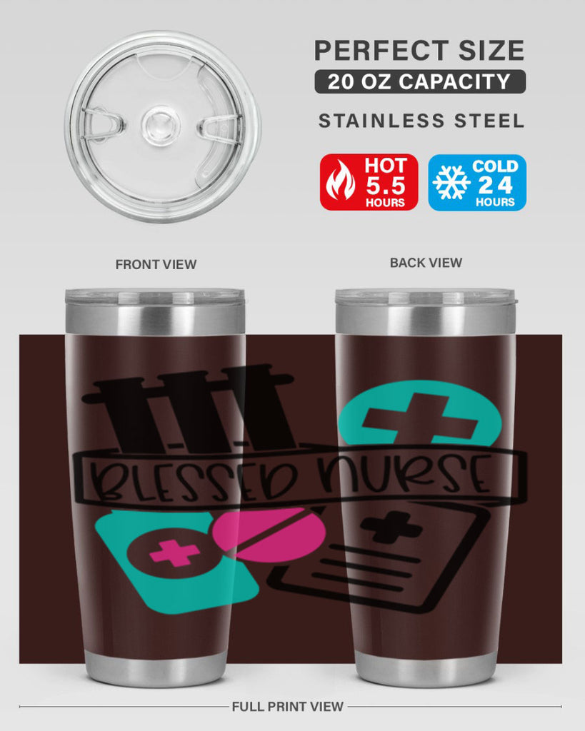 Blessed Nurse Style Style 216#- nurse- tumbler
