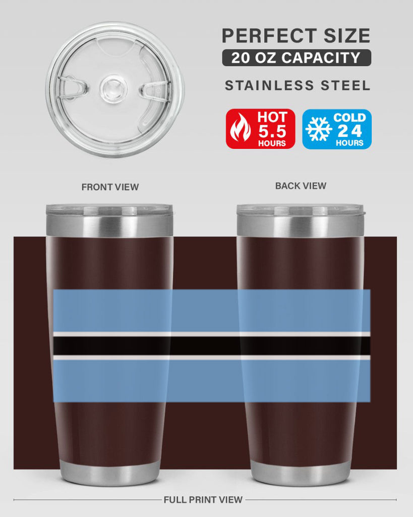 Botswana 175#- world flags- Tumbler