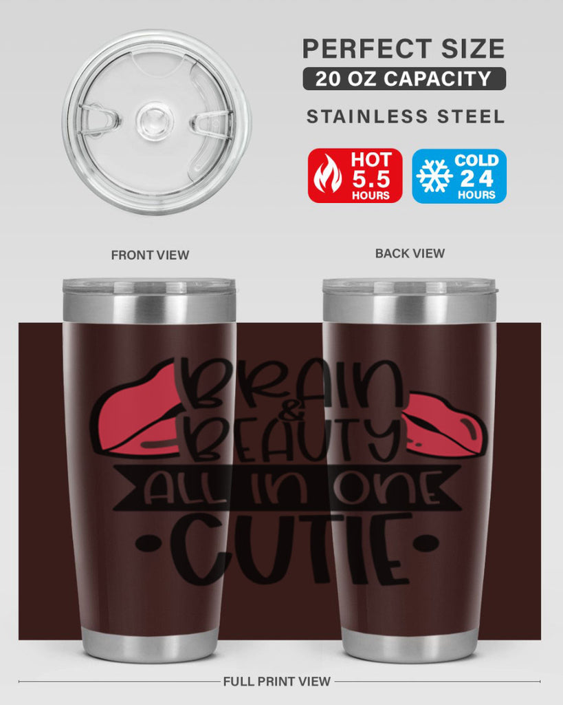 Brain Beauty All In One Cutie Style 127#- make up- Tumbler