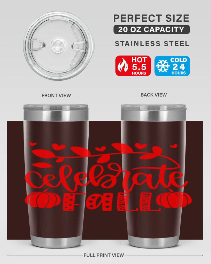 Celebrate Fall 59#- fall- Tumbler