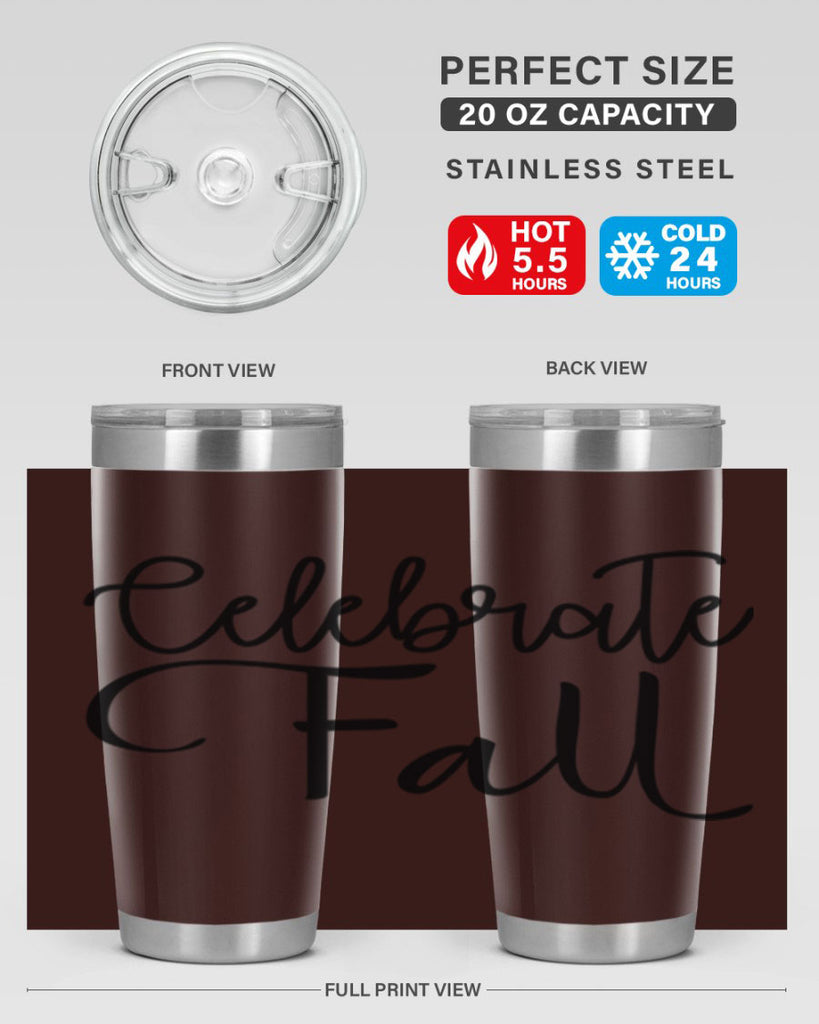 Celebrate Fall 60#- fall- Tumbler