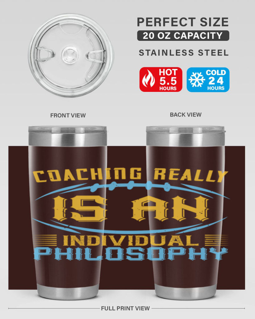 Coaching really is an individual philosophy Style 43#- coaching- tumbler