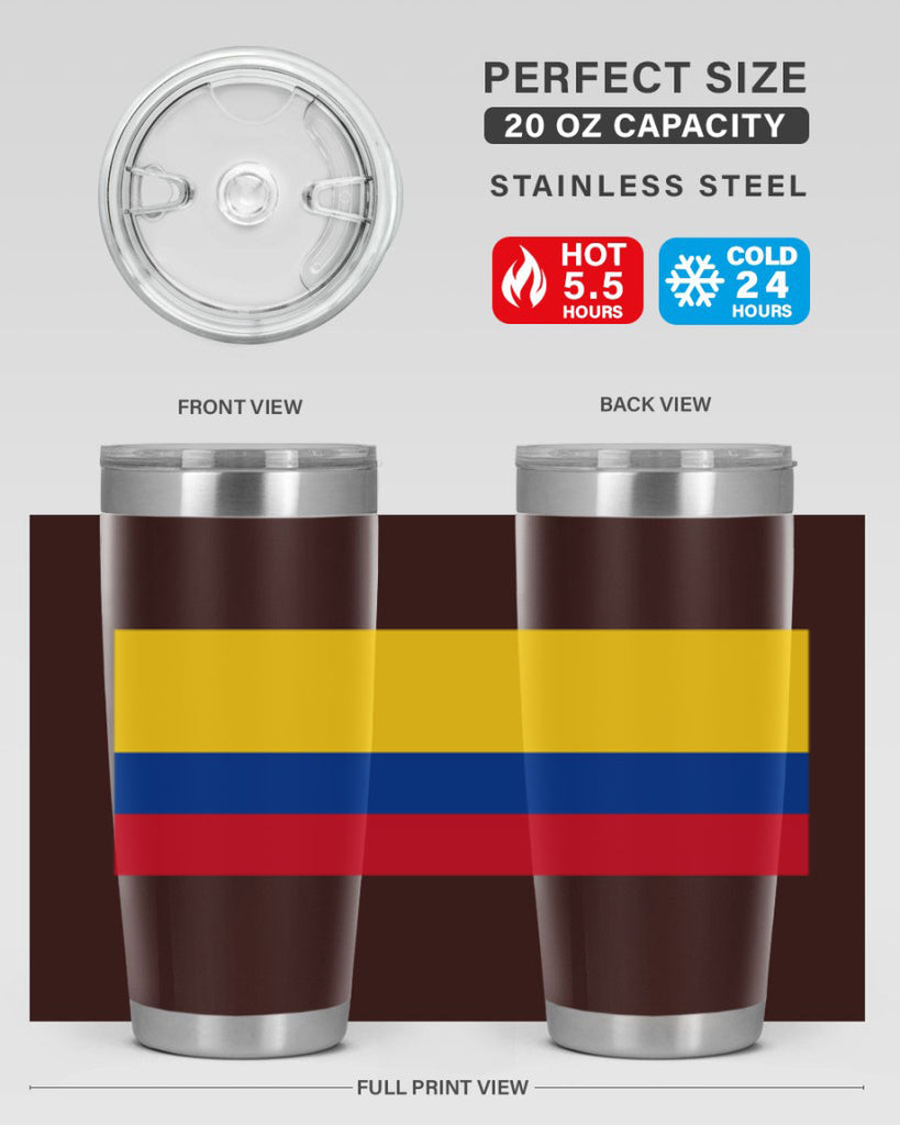 Colombia 161#- world flags- Tumbler