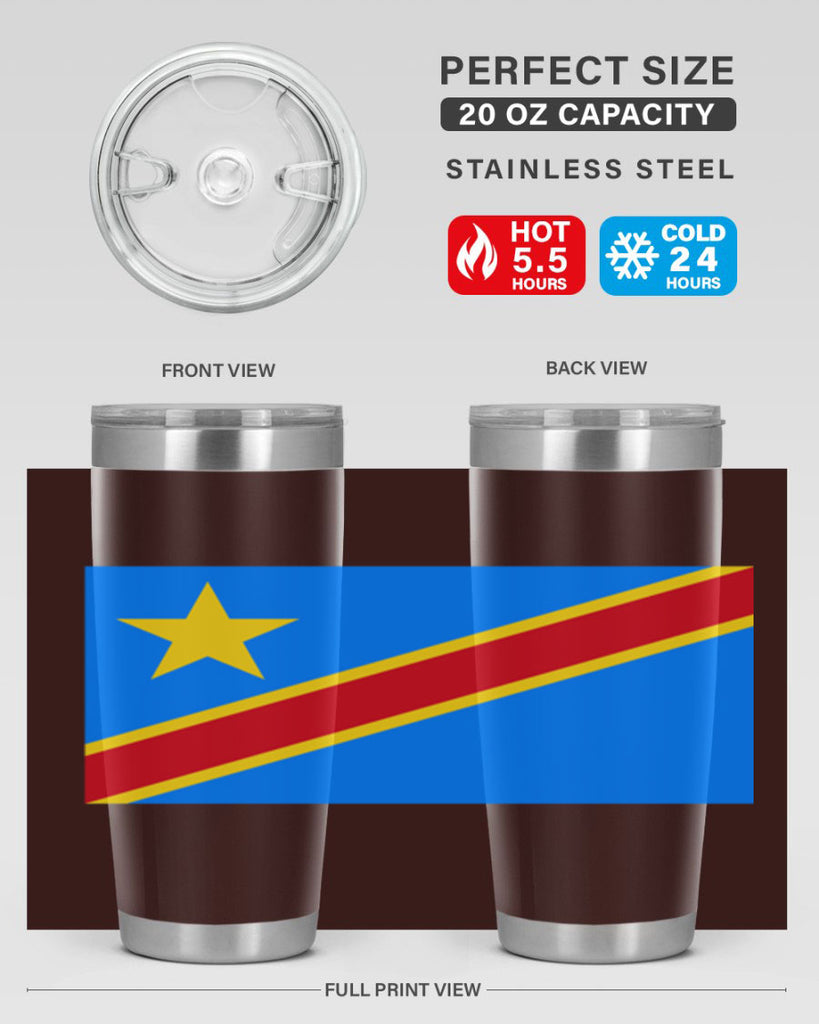 Congo Democratic Republic of the 159#- world flags- Tumbler