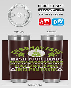 Coronavirus Wash Your Hands Use Style 1#- corona virus- Cotton Tank