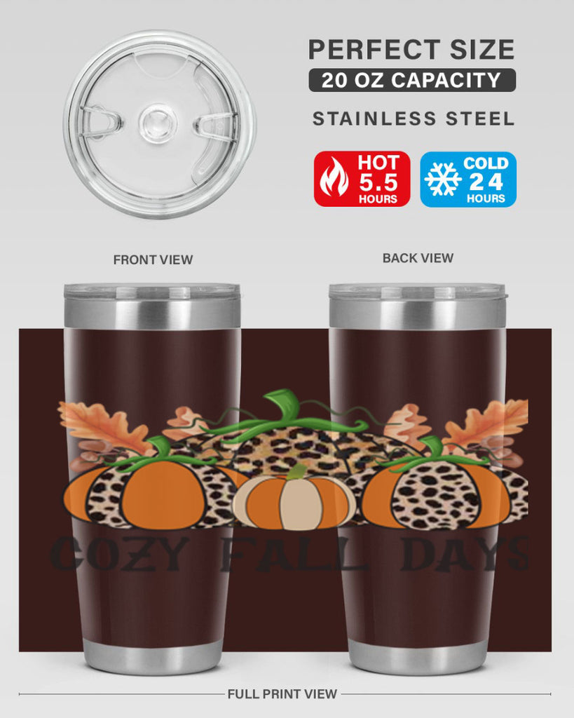 Cozy fall days 61#- fall- Tumbler