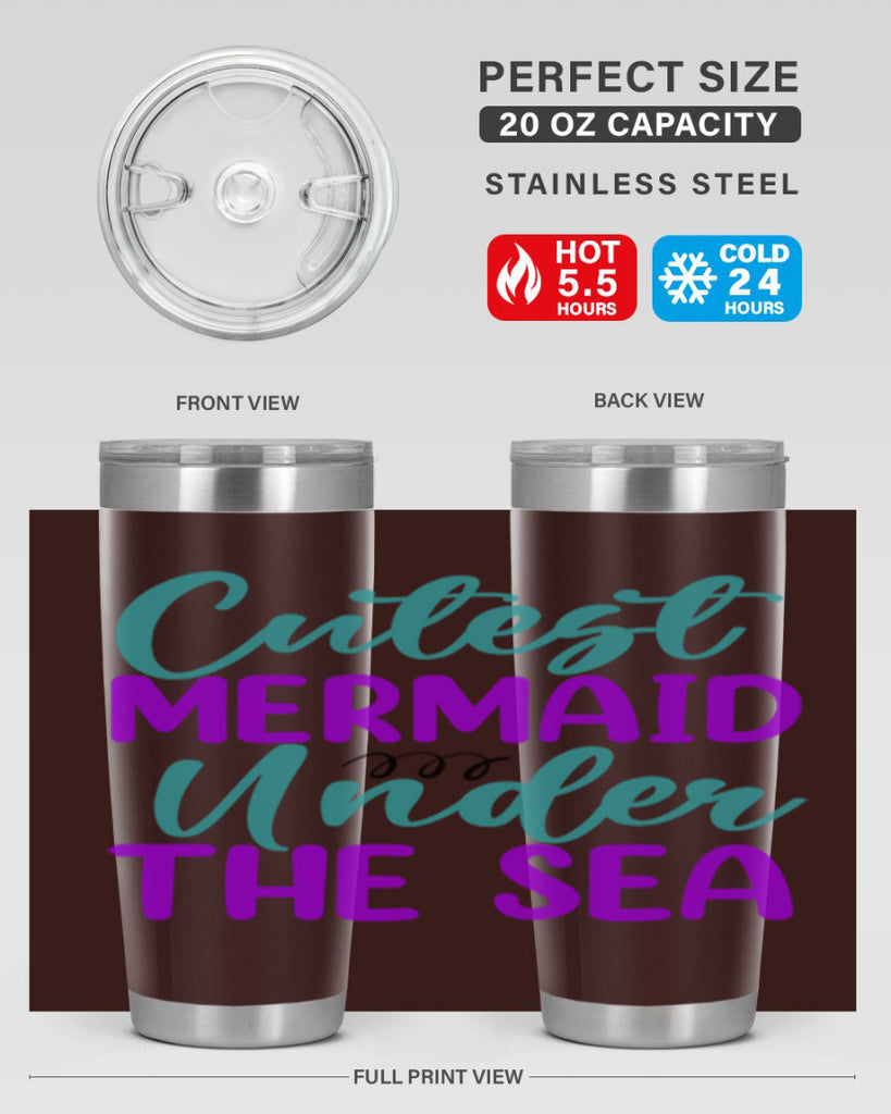Cutest Mermaid Under The Sea 89#- mermaid- Tumbler