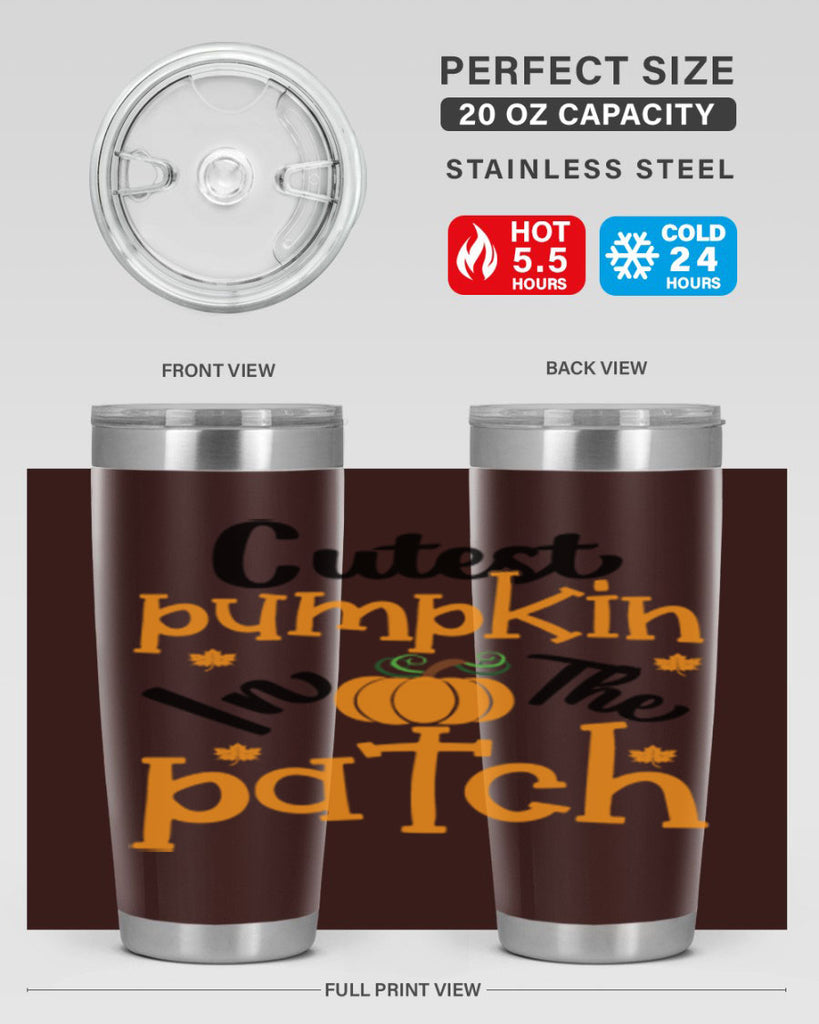 Cutestpumpkininthepatch 66#- fall- Tumbler