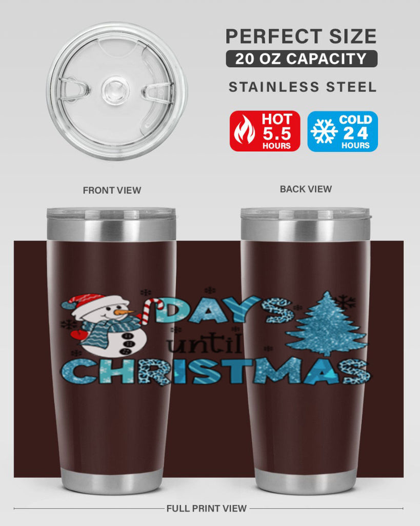 Day until Christmas 92#- winter- Tumbler