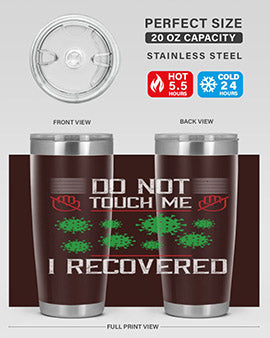 Dont Touch Me I Recovered Style 55#- corona virus- Cotton Tank