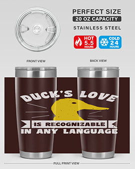 Ducks love Style 49#- duck- Tumbler