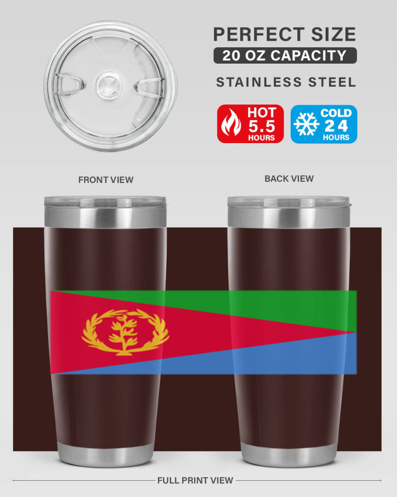 Eritrea 143#- world flags- Tumbler