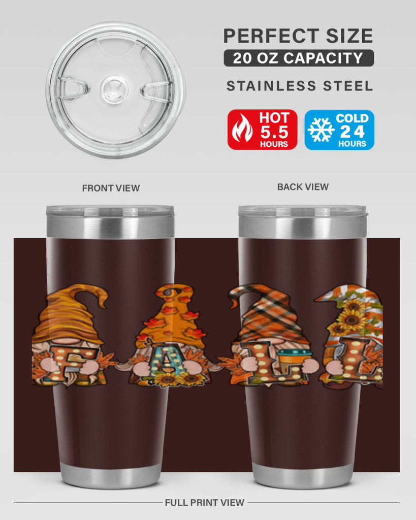 FALLGnomeAutumn 149#- fall- Tumbler