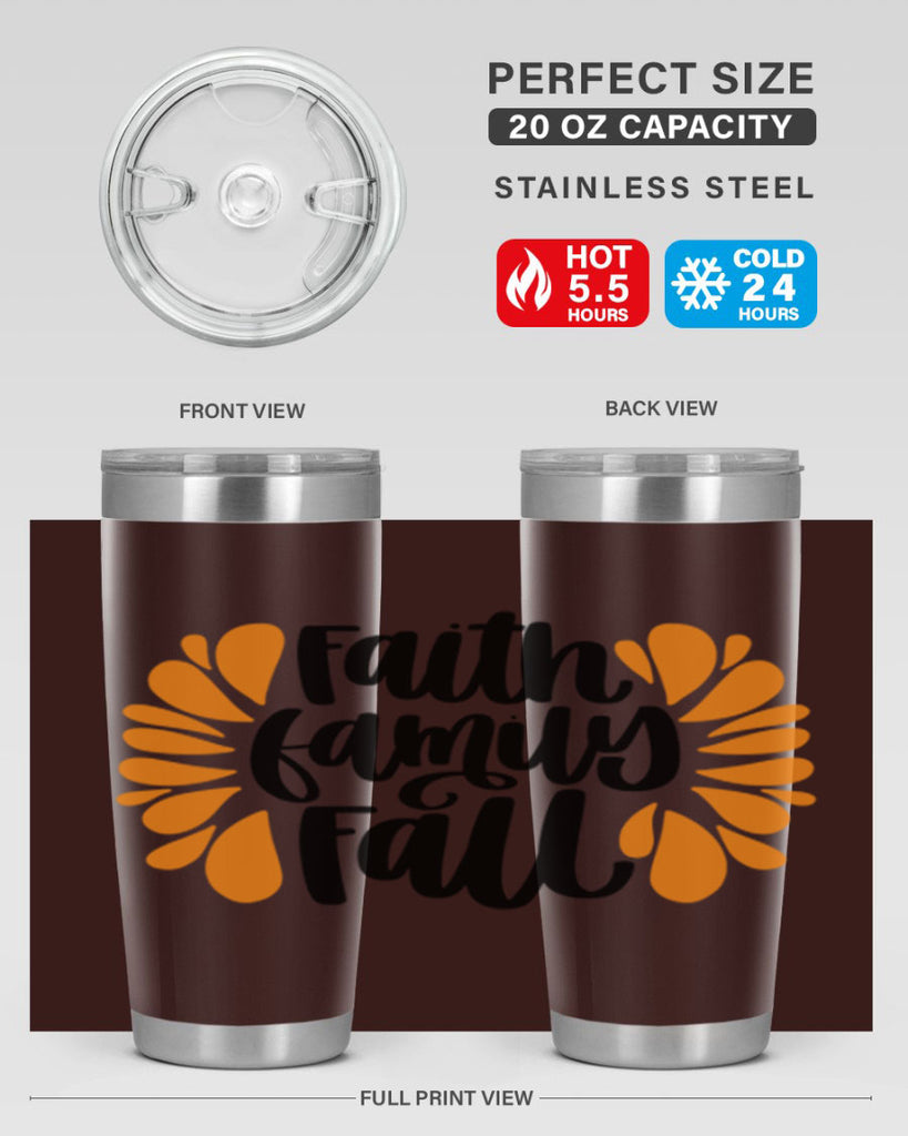 Faith Family Fall 481#- fall- Tumbler