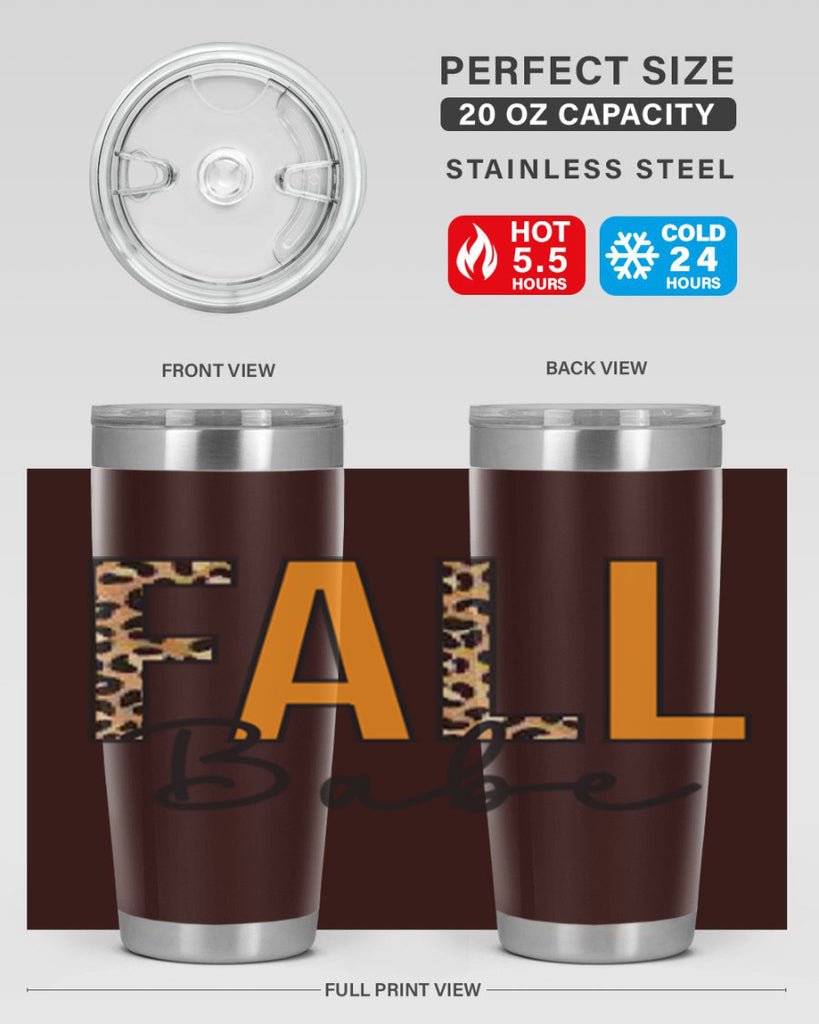 Fall Babe 87#- fall- Tumbler