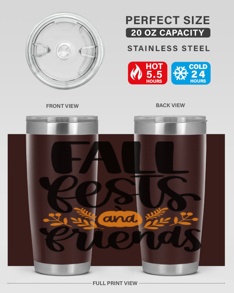 Fall Fests And Friends 484#- fall- Tumbler