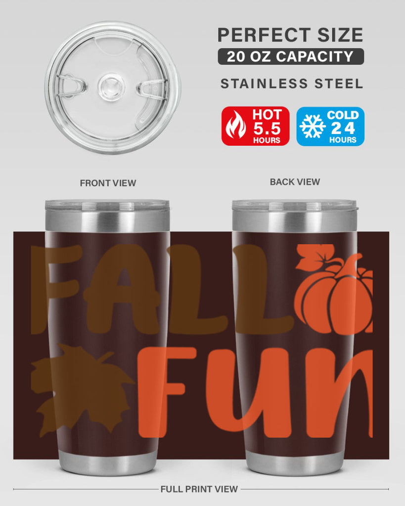 Fall Fun 102#- fall- Tumbler