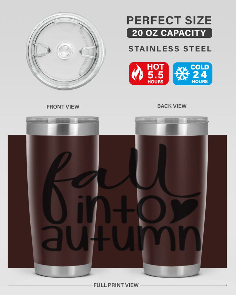 Fall Into Autumn 106#- fall- Tumbler