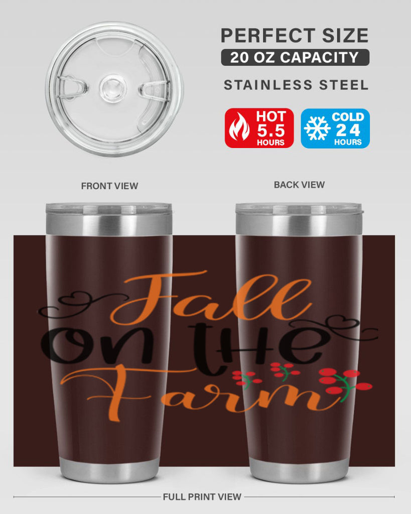 Fall On The Farm 125#- fall- Tumbler