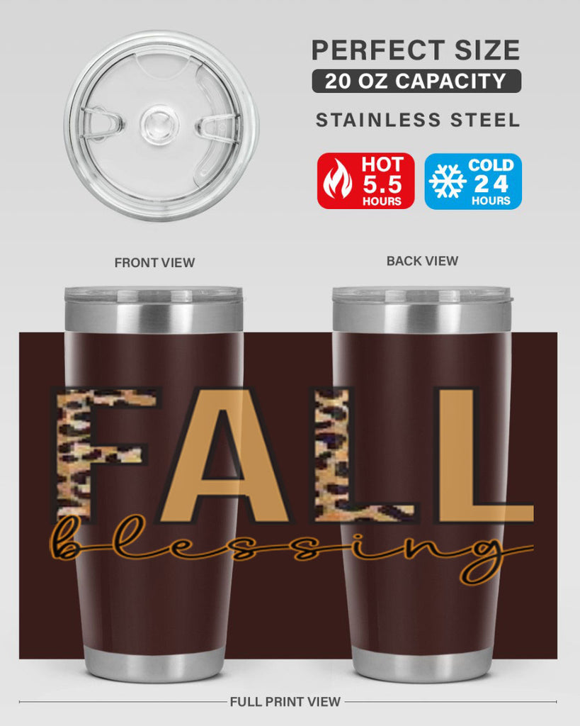 Fall blessing 90#- fall- Tumbler