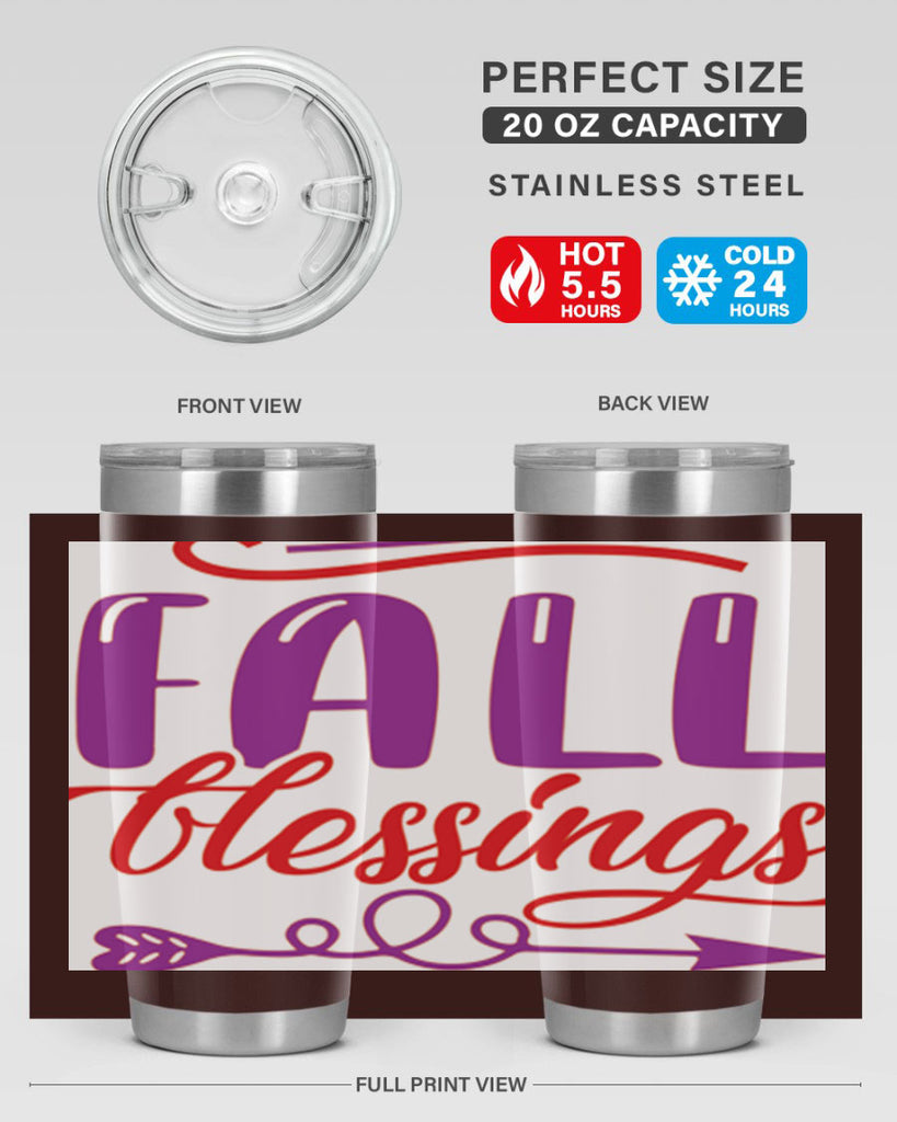 FallBlessingsdesign 146#- fall- Tumbler