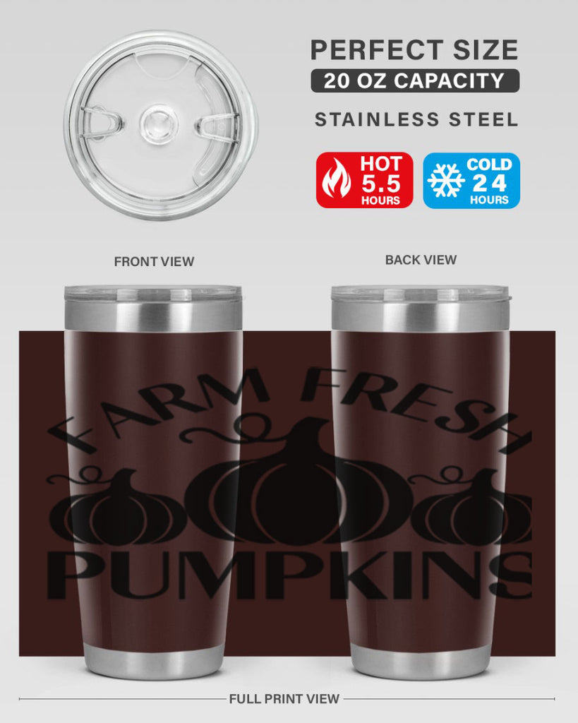Farm Fresh Pumpkins 176#- fall- Tumbler