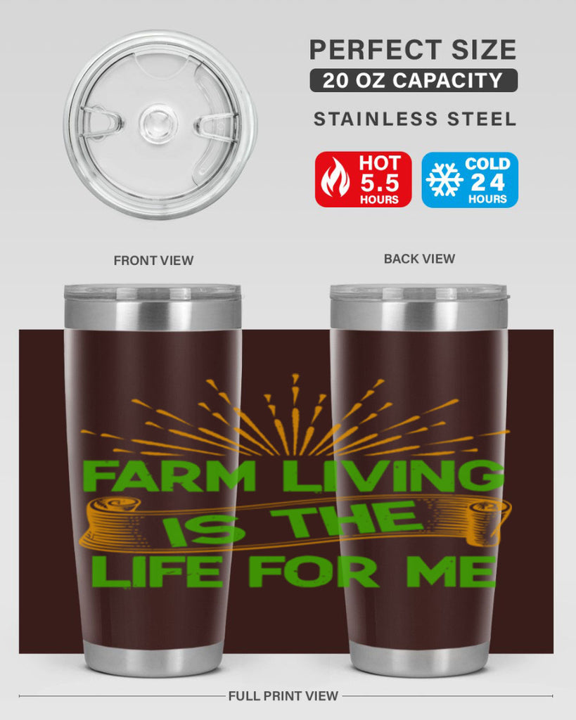 Farm living is the life for me 1#- farming and gardening- Tumbler