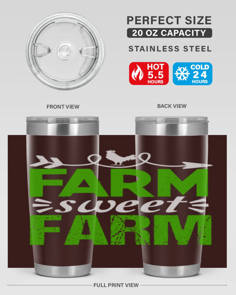 Farm sweet farm 67#- farming and gardening- Tumbler