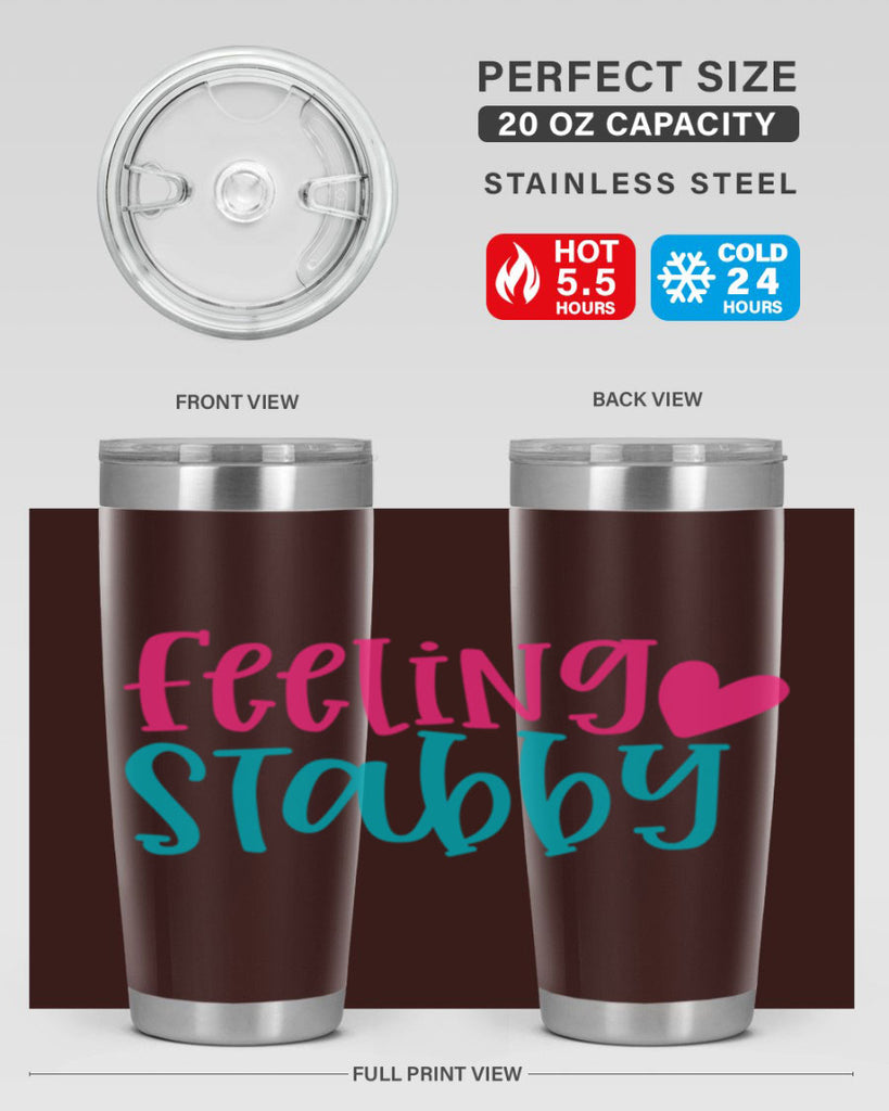 Feeling Stabby Nurse Style Style 192#- nurse- tumbler
