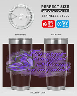 Forever In My Hear Alzheimer 149#- alzheimers- Tumbler