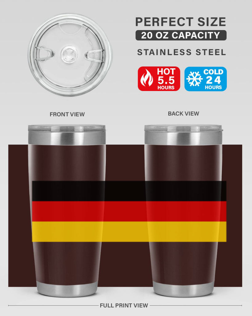 Germany 133#- world flags- Tumbler