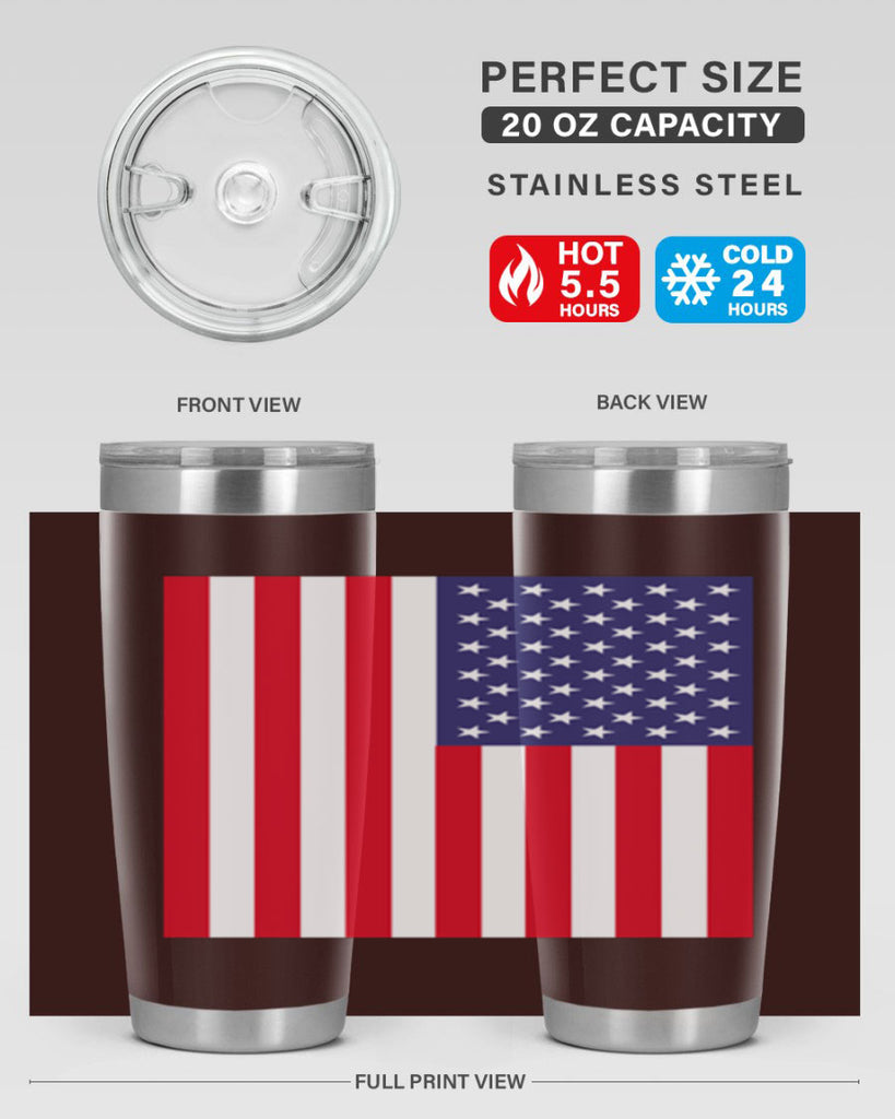 Grunge Flag 53#- Us Flags- Tumbler