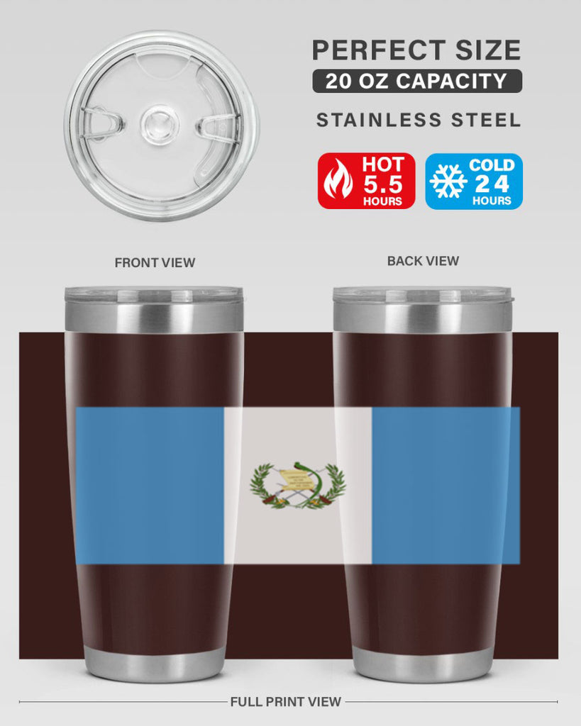 Guatemala 129#- world flags- Tumbler